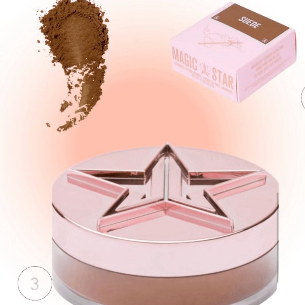 Jeffree Star Cosmetics Magic Star Luminous Setting Powder - Suede NIB - Picture 2 of 10